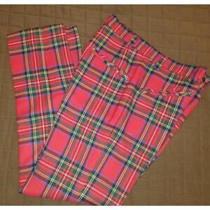 Vintage RARE NYFS 1993 Red Plaid Skinny wool NWOT 32x30
